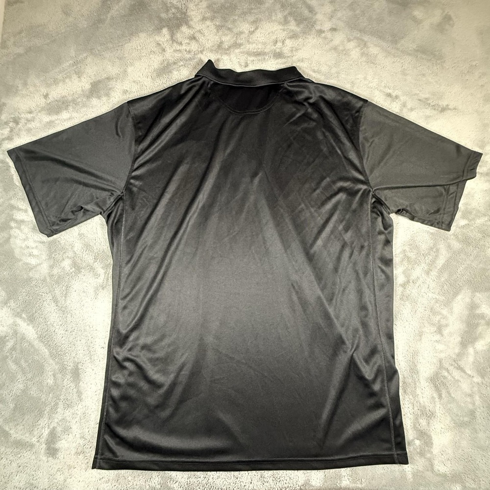 Purdue Boilermakers Polo Shirt Mens 3XL Black NCAA Basketball Clique Embroidered - Picture 11 of 13